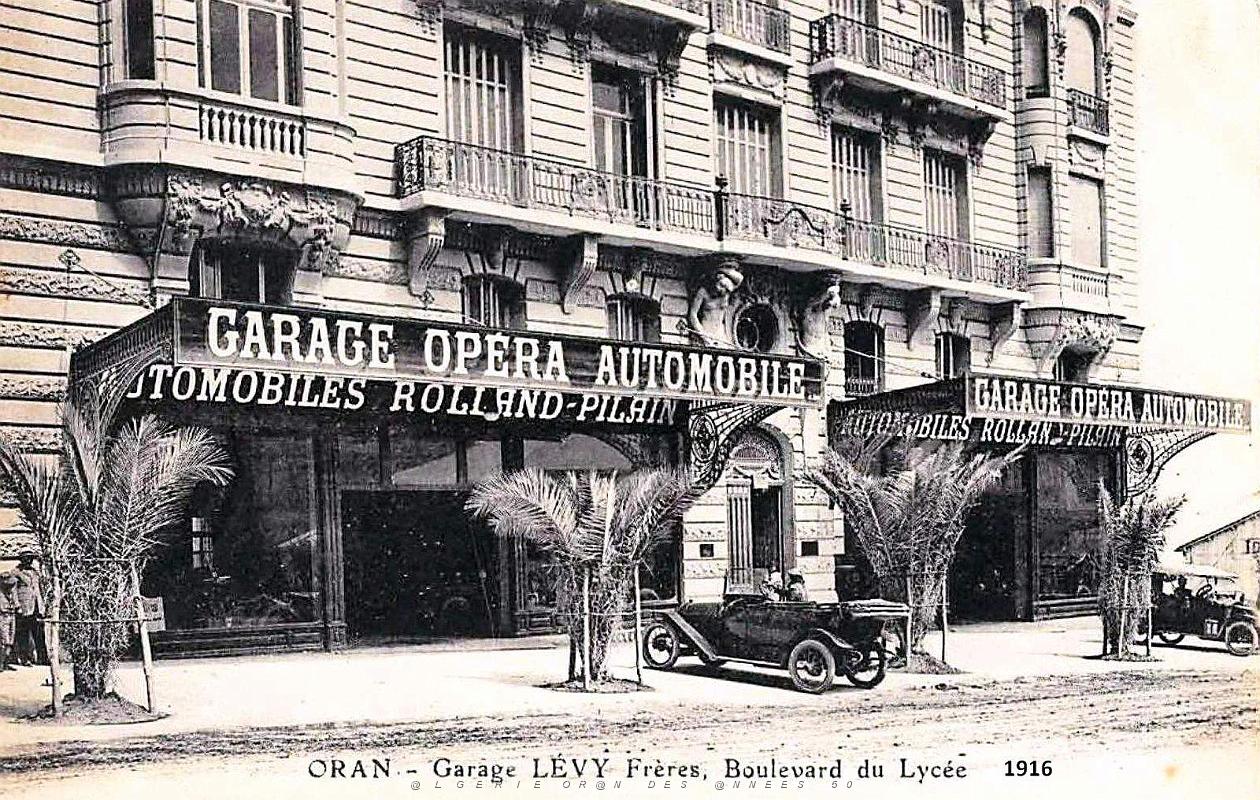Oran - Boulevard du Lycee - 1916.jpg